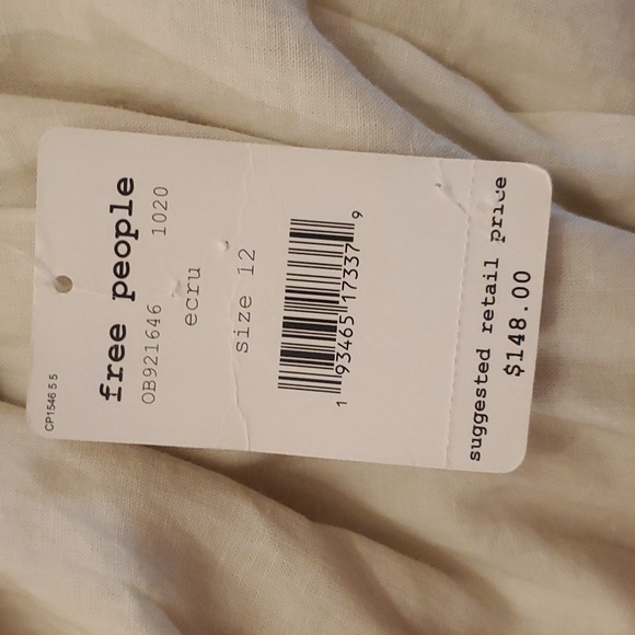 Free People Santorini maxi dress in ecru - Picture 4 of 5